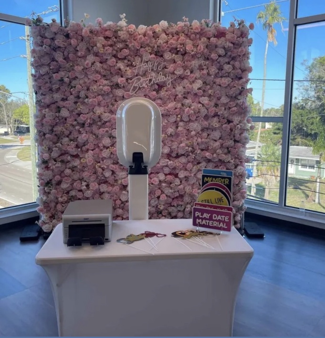Luxury Flower Walls at a real TSK Events celebration 3